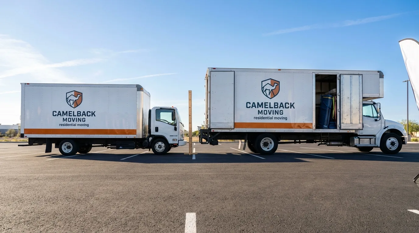 Moving truck size capacity guide in Bloomsburg